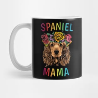 Spaniel flower Mug
